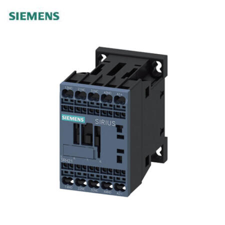 西门子 辅助接触器,2NO+2NC,48VDC尺寸S00,弹簧型端子连接；3RH21222BW40