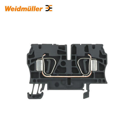 魏德米勒 直通型接线端子,弹片联接,4mm²,800V,32A,黑色；ZDU 4 SW
