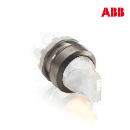 ABB M2SS二位置选择开关操作头部（带灯型）,透明色；M2SS2-11C