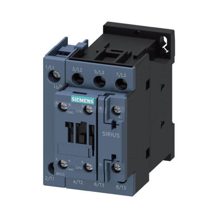 西门子 接触器,4NO,AC-1：40A 230VAC,50/60Hz,4极,4NO,尺寸S0,螺栓型端子连接1NO+1NC,集成；3RT23261AL20