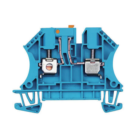 魏德米勒 电流测试端子,螺钉联接,4mm²,400V,32A,可翻转,蓝；WTR 4 STB BL