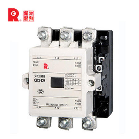 常熟开关 三极型交直流控制交流接触器 125A AC/DC110V；CK3-125/H8