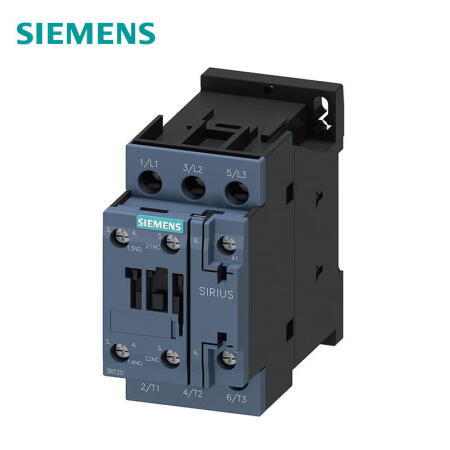 西门子 功率接触器,25A,11kW,1NO+1NC,230VAC,50Hz,3极,尺寸S0螺栓型端子连接用于立式安装位置；3RT20261AP001AA0