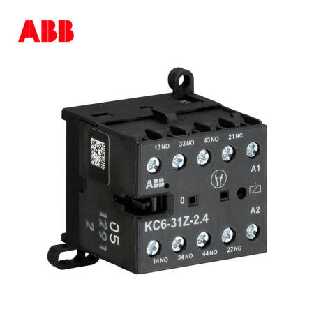 ABB 直流线圈中间继电器；KC6-31Z-1.4*24V DC