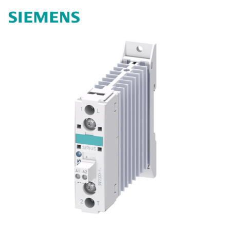 西门子 单相半导体接触器AC51/20A/24-230V/24VDCLP螺栓型端子连接低功耗；3RF23201AA020KN0