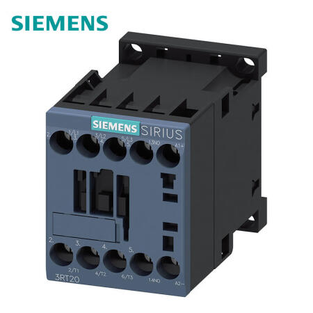 西门子 功率接触器,7A,3kW,1NO,24VDC,集成有瞬态抑制二极管,3极,尺寸S00,螺栓型端子连接适合于PLC输出端；3RT20151KB41
