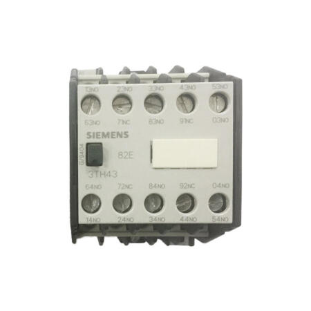 西门子 辅助接触器,DINEN50011,9NO+1NC,螺栓型端子连接,AC运行,110VAC50/60Hz；3TH43910AG2