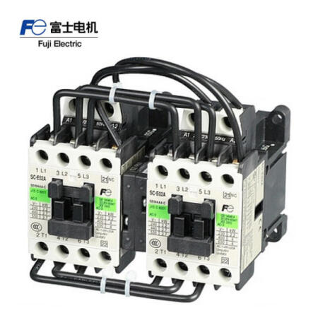 富士电机 自带辅助交流控制可逆型交流接触器；SC-E02ARMH501-C