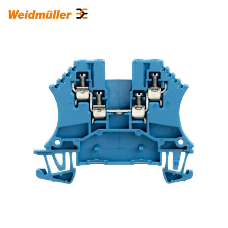 魏德米勒 直通型接线端子,螺钉联接,1.5mm²,800V,17.5A,蓝色；WDU 1.5/ZZ BL