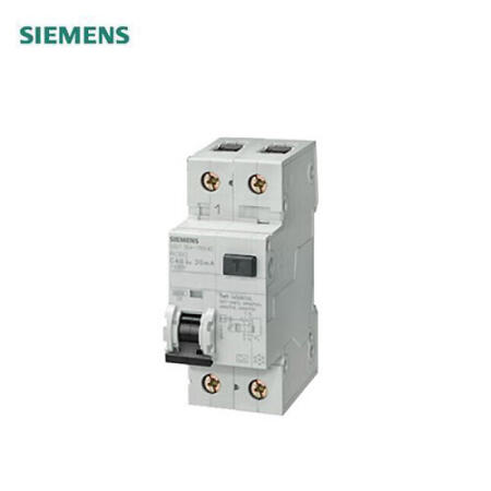 西门子 电磁式剩余电流保护断路器 16A 1P+N B 6kA 30mA AC；5SU1 电磁式 AC 30mA 1P+N B16 6KA