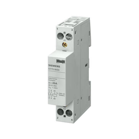 西门子 INSTA接触器带2个常开触点,20A,控制电压24VAC；5TT5 20A 2NO 24AC