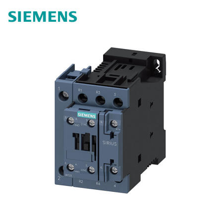 西门子 功率接触器,25A,11kW, 2NO+2NC 24VDC4极,尺寸S0螺栓型端子连接1NO+1NC,集成；3RT25261BB40