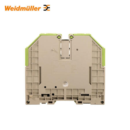 魏德米勒 直通型接线端子,螺钉联接,120mm²,1000V,269A,浅绿色；WDU 120/150 HG