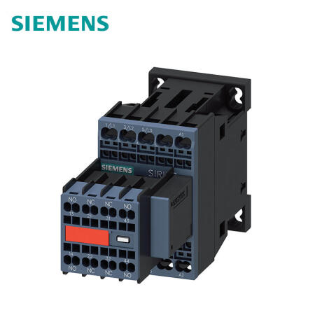 西门子 功率接触器,9A,4kW,2NO+2NC,AC230V50/60Hz,插接有可变电阻,3极,尺寸S00,笼卡式连接辅助开关不可分；3RT20162CP043MA0