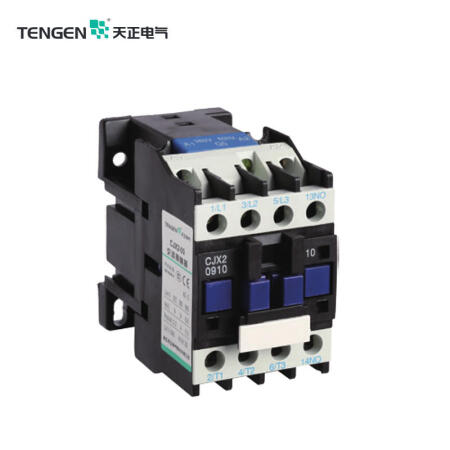 天正 交流接触器 额定电流9A 线圈电压AC127V；CJX2-0910 127V