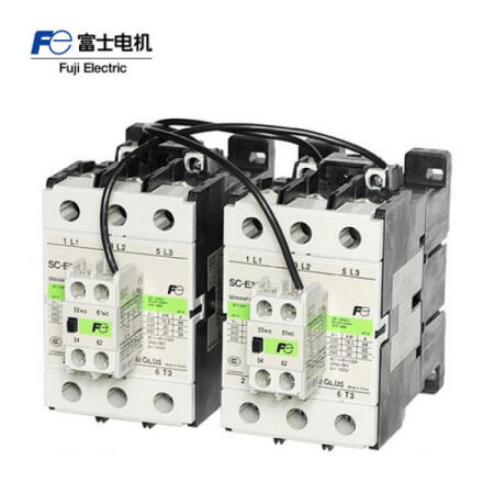 富士电机 三极交流控制可逆型交流接触器；SC-E4PRMI522-C