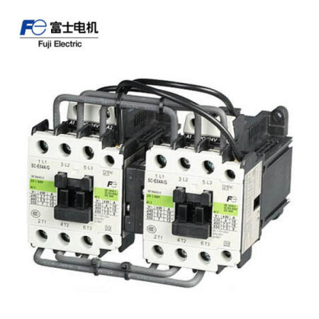 富士电机 自带辅助直流控制可逆型交流接触器；SC-E04ARM/GM01-C