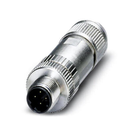 菲尼克斯 总线系统连接器,Ethernet CAT5 (100 Mbps),4芯；SACC-M12MSD-4Q SH