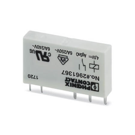 菲尼克斯 插拔式微型功率继电器；REL-MR-4,5DC/21