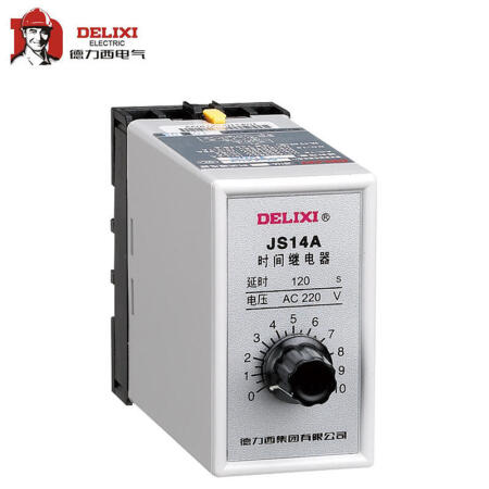 德力西电气 晶体管时间继电器；JS14A 1-10S DC220V