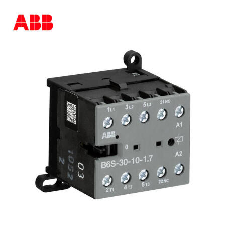 ABB 小容量交流接触器 直流线圈；B6S-30-10-1.7*24V DC