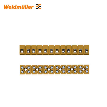 魏德米勒 多回路端子条,单/多回路端子条,额定横截面:2.5mm²,螺钉联接,直接安装；MK 3/3/E