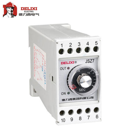 德力西电气 电子式时间继电器；JSZ7-T6B4A 20M AC220V