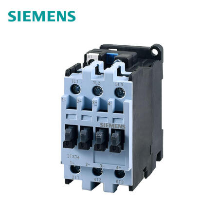 西门子 接触器AC50/60Hz,230V 32A 15kW 辅助触点：无,规格1；3TS34000XL2