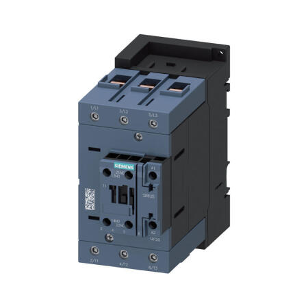 西门子 功率接触器,95A,45kW,1NO+1NC,AC/DC84-155V,3极,尺寸S3螺栓型端子连接集成的可变电阻；3RT20461NF30