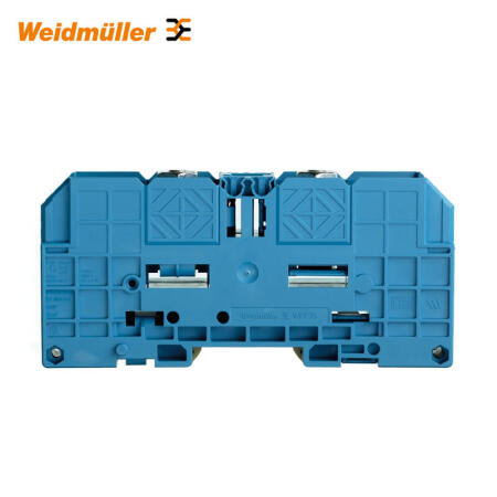 魏德米勒 插销型螺钉端子,直通型接线端子,额定横截面:70mm²,螺栓联接,直接安装；WFF 70 BL