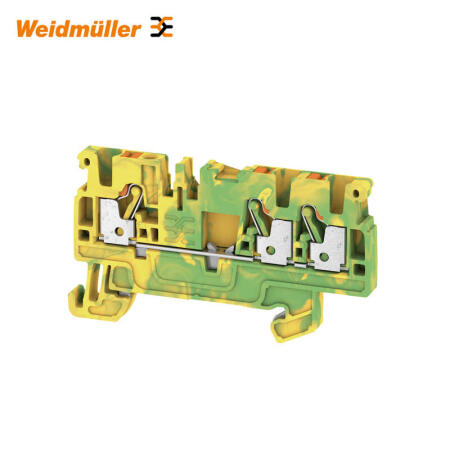 魏德米勒 接地型接线端子；A3C 2.5 PE