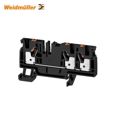 魏德米勒 直通型接线端子；A3C 4 BK