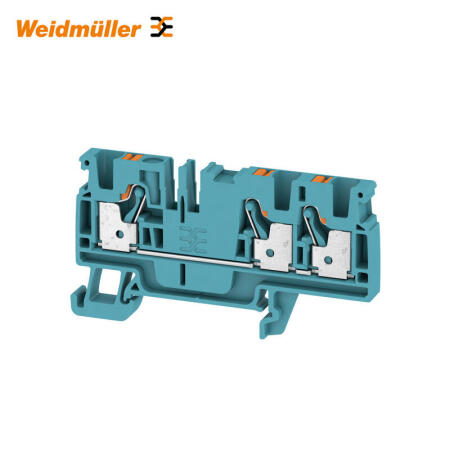 魏德米勒 直通型接线端子；A3C 4 BL