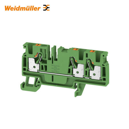 魏德米勒 直通型接线端子；A3C 4 GN