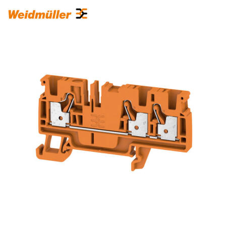 魏德米勒 直通型接线端子；A3C 4 OR