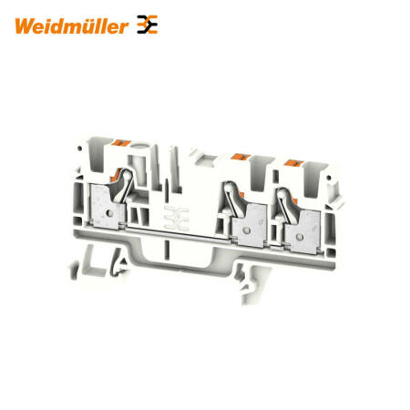 魏德米勒 直通型接线端子；A3C 4 WT