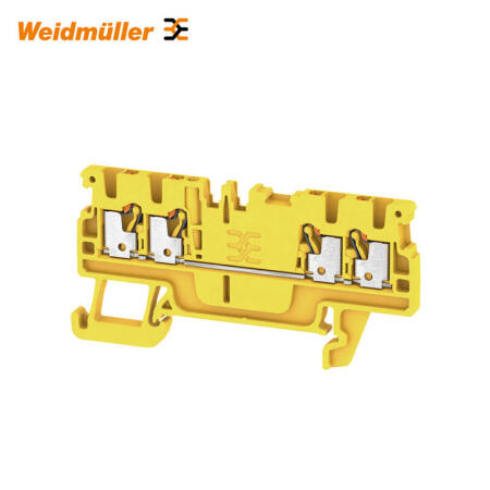 魏德米勒 直通型接线端子；A4C 1.5 YL