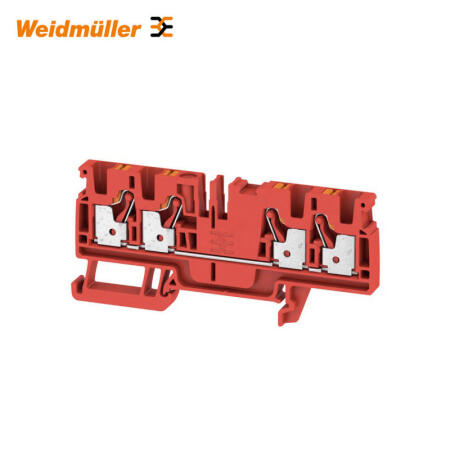 魏德米勒 直通型接线端子；A4C 4 RD
